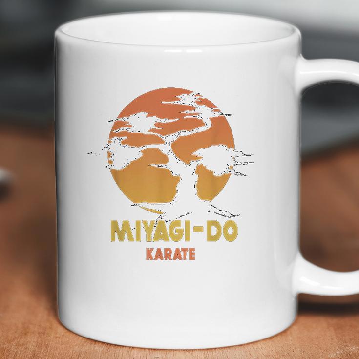 Karate Kid Miyagi Do Banzai Tree Sunset Logo Coffee Mug