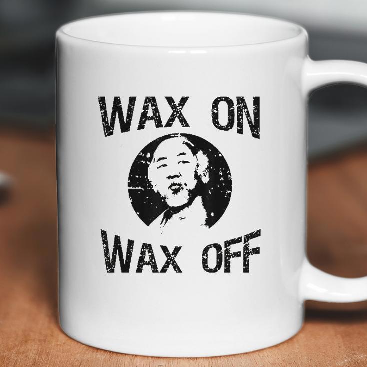 The Karate Kid Wax On Wax Off Coffee Mug