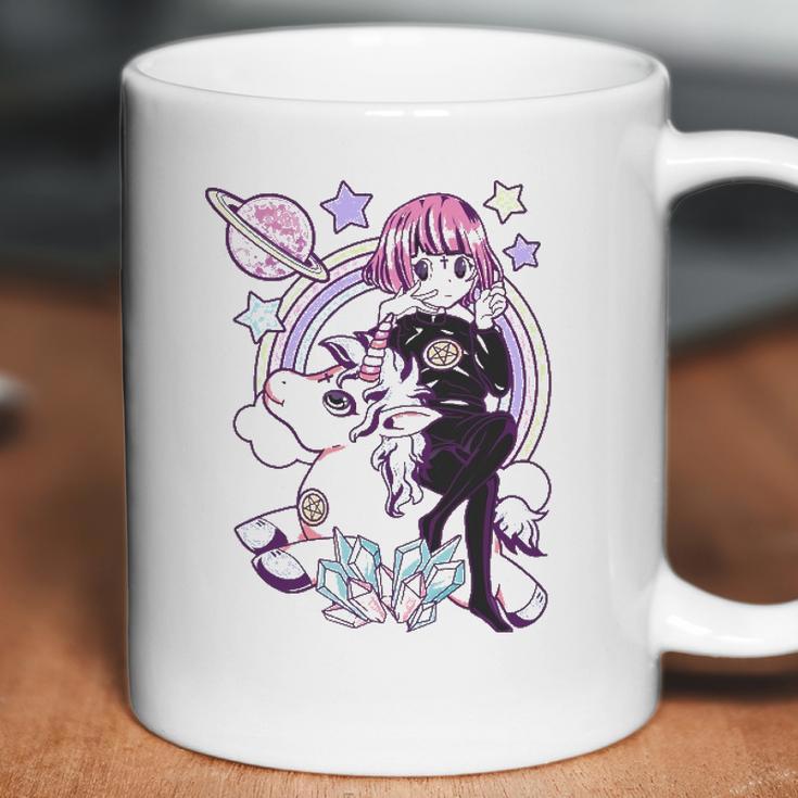 Kawaii Pastel Goth Unicorn Cute Gothic Girl Wicca For Kids Coffee Mug