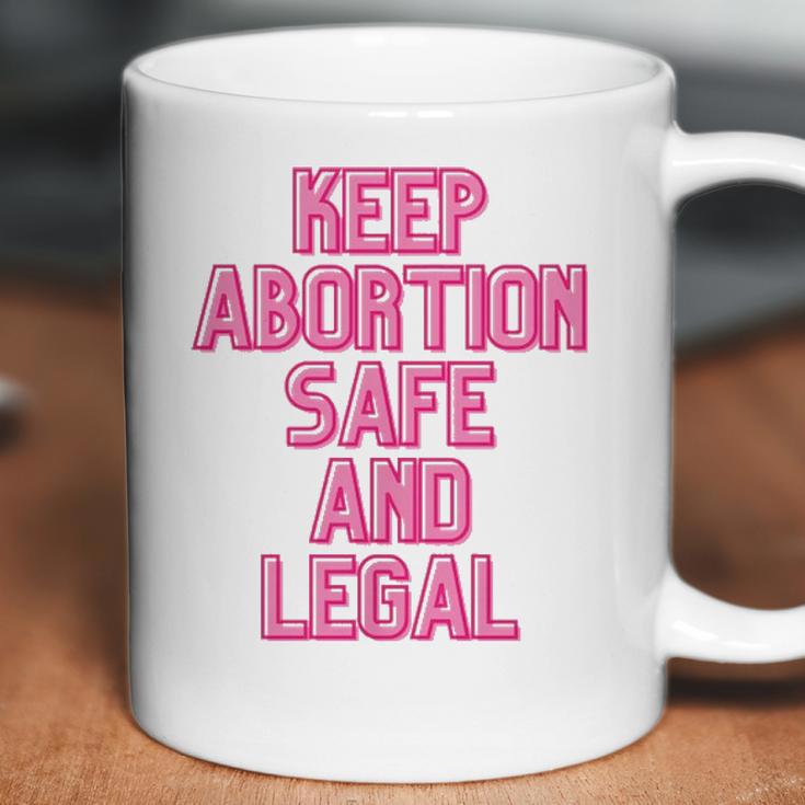 Keep Abortion Safe And Legal Unisex Sweat Tanktop T- Coffee Mug