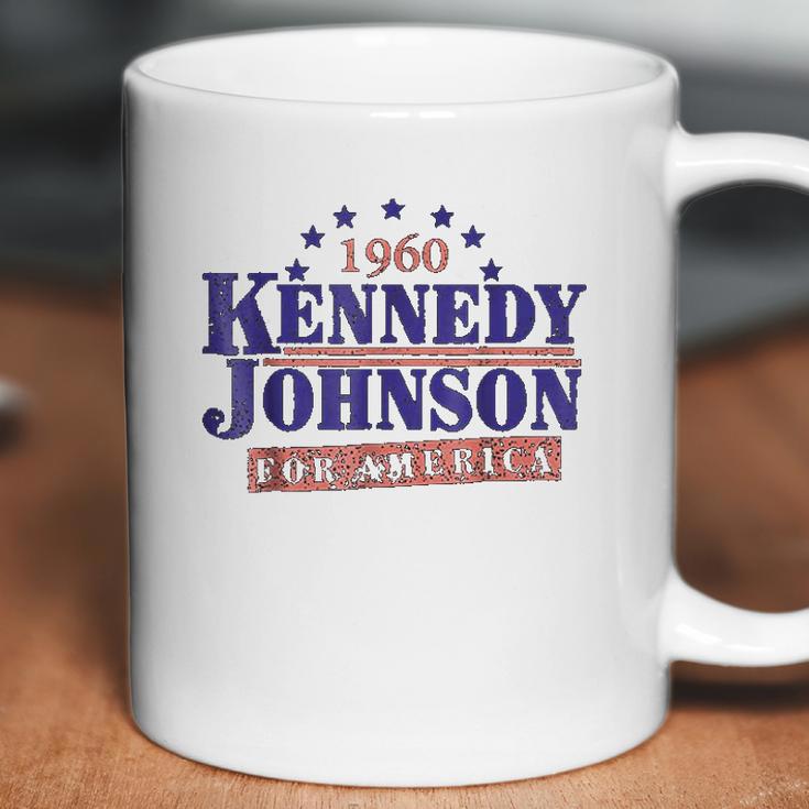 Kennedy Johnson 1960 Presidential Jfk Coffee Mug