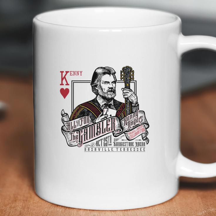 Kenny All In For The Gambler Kenny Rogers Coffee Mug