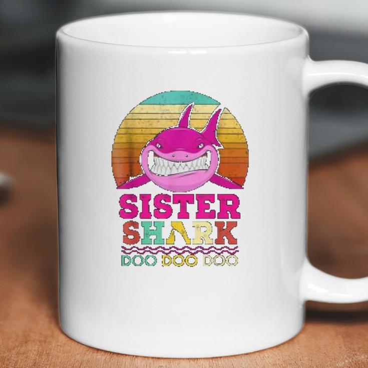 Kids Sister Baby Shark Coffee Mug