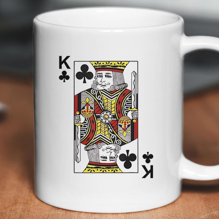 King Of Clubs Blackjack Cards Poker 21 K Coffee Mug