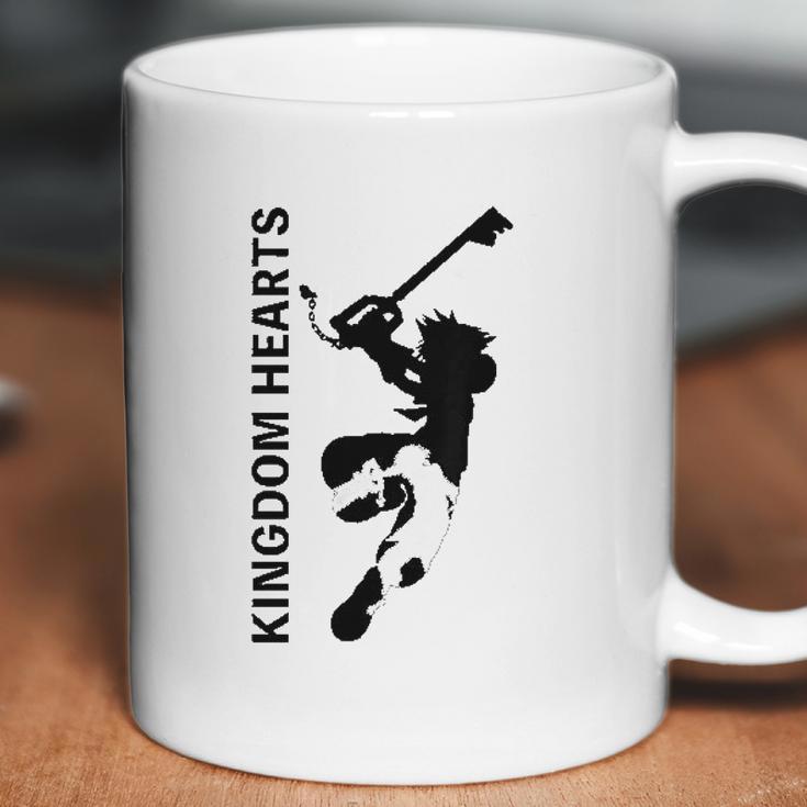 Kingdom Hearts Iii Sora Keyblade Silhouette Coffee Mug