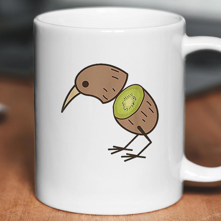 Kiwi Bird Cute Fruitarian Fowls Coffee Mug