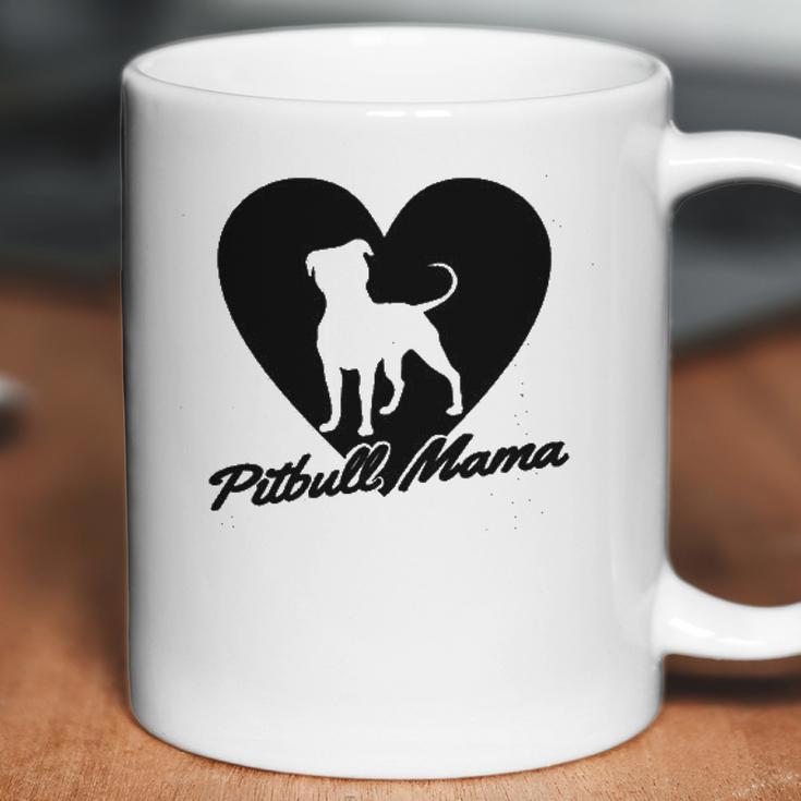 Ladies Pitbull Mama Pitt Bully Dog Lover Coffee Mug