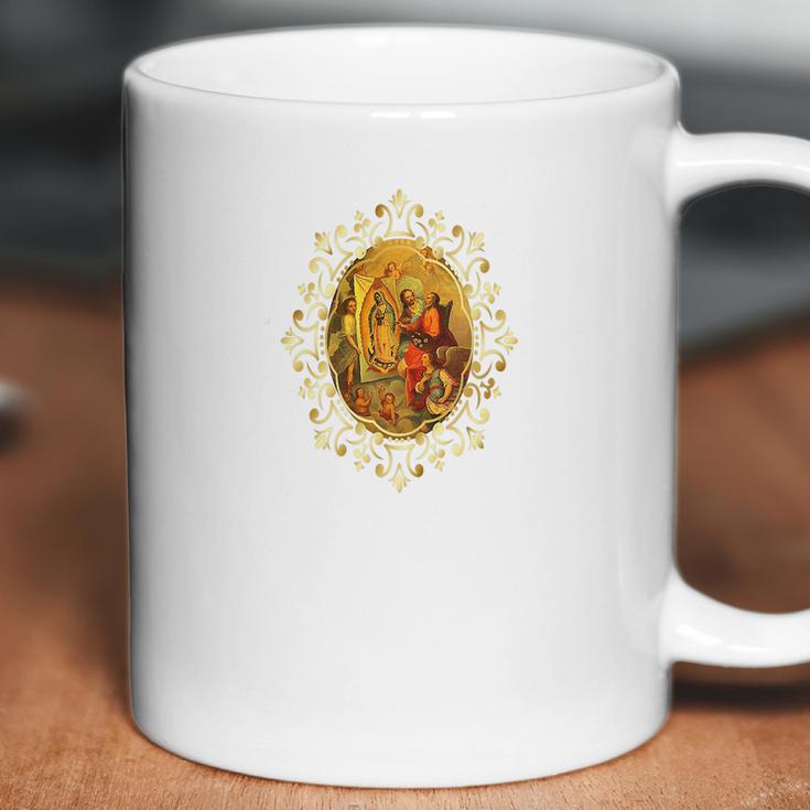 Our Lady Of Guadalupe Virgen Painted By God 110 Coffee Mug