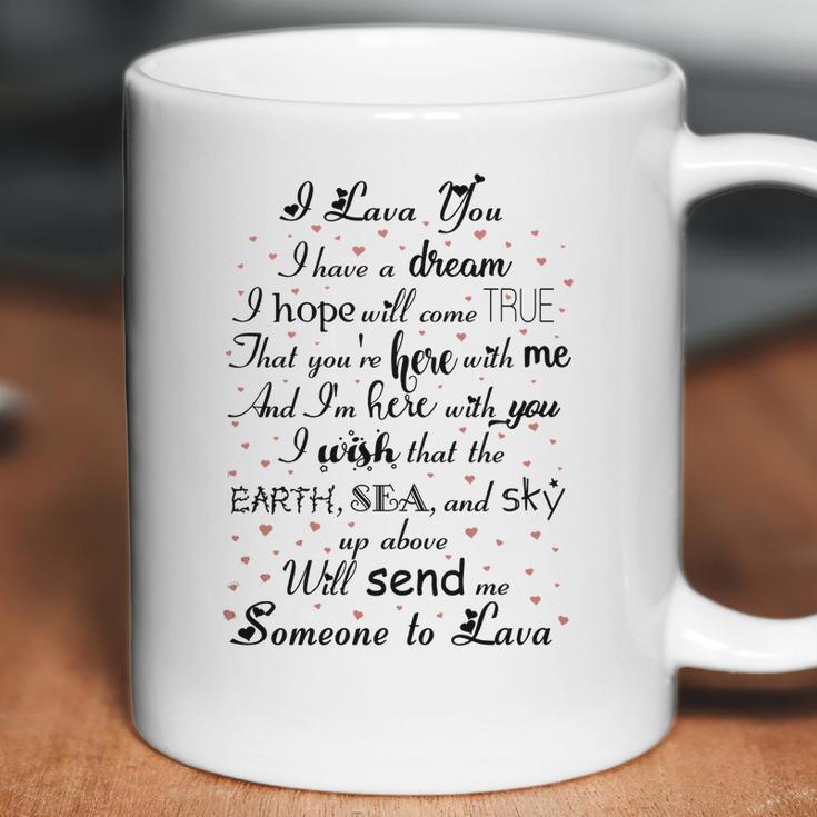 I Lava You Tshirt Coffee Mug