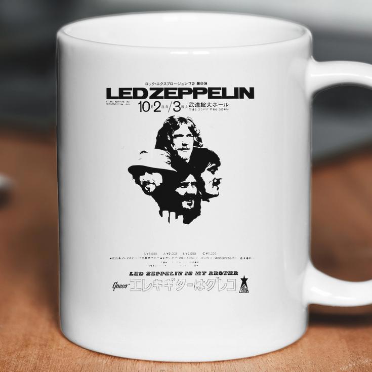 Led Zeppelin Band 15 My Brother Greco Japanese Coffee Mug