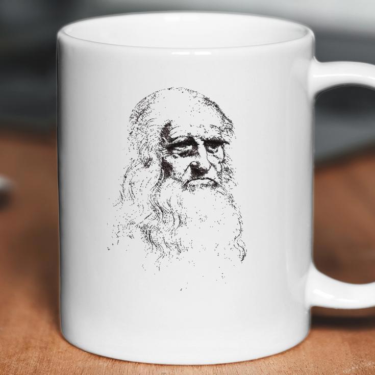 Leonardo Da Vinci Portrait Art Coffee Mug