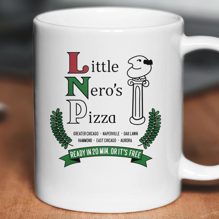 Little Neros Pizza White Tee T-Shirt Coffee Mug