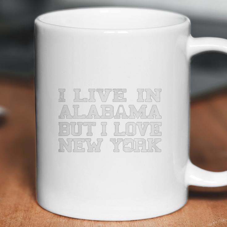 Live Alabama Love New York Coffee Mug