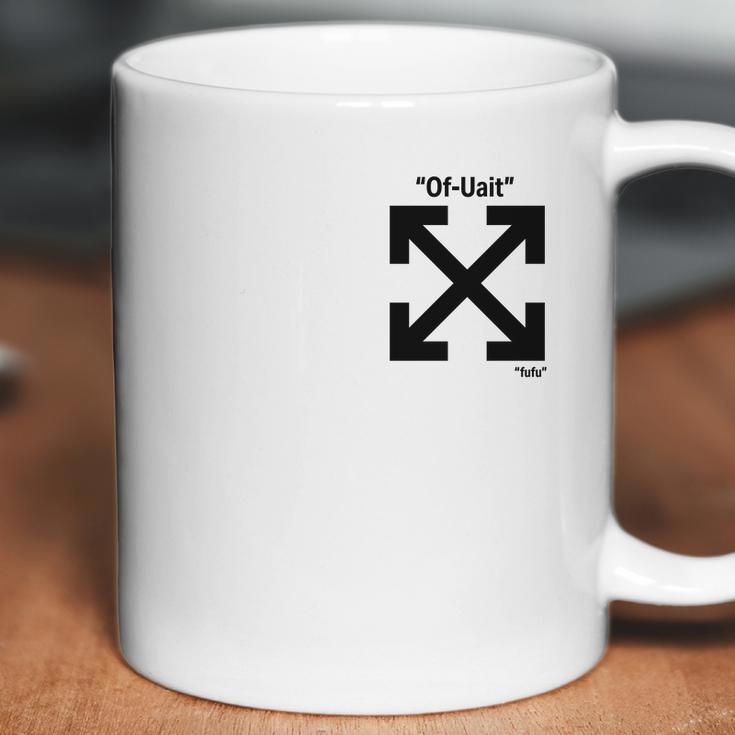 Logo Brand Off White Coffee Mug