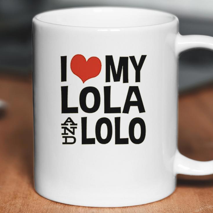 I Love My Lola And Lolo Coffee Mug