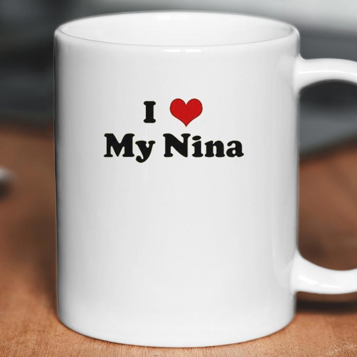 I Love My Nina Coffee Mug