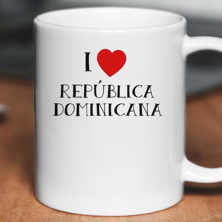 I Love Republica Dominicana Dominican Republic Coffee Mug