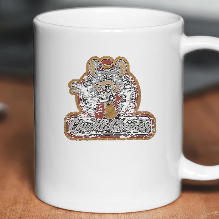 Luv Chuck E Cheeses 70S Graphic Mouse Logo Coffee Mug