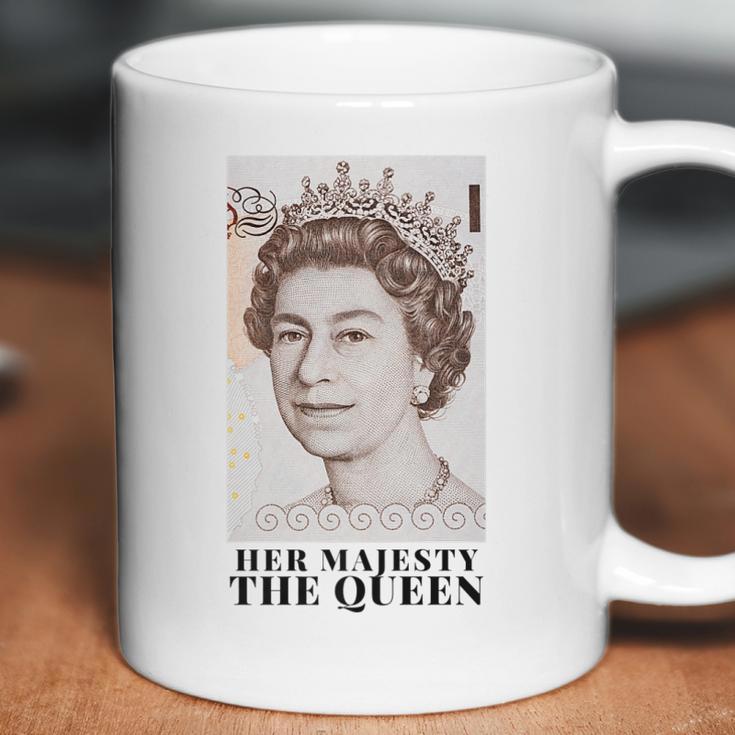 Her Majesty The Queen Men Women T-Shirt Graphic Print Casual Unisex Tee Coffee Mug