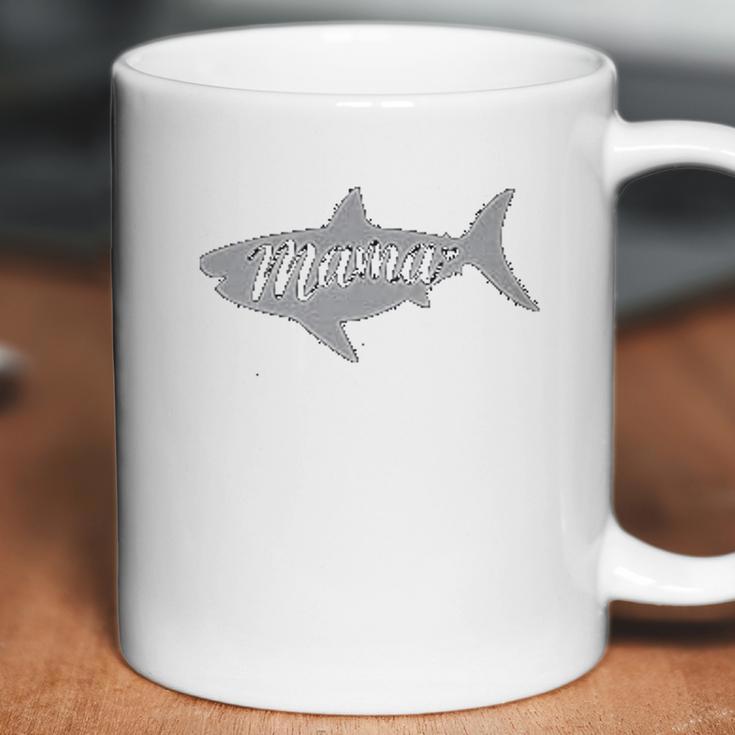 Mama And Baby Shark Coffee Mug