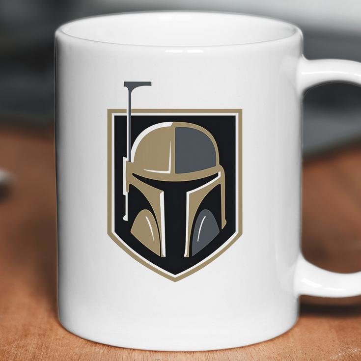 The Mandalorian Boba Fett Golden Knights Fan Coffee Mug