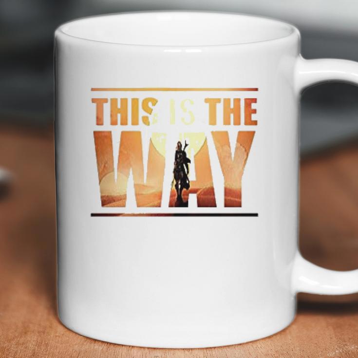 The Mandalorian This Is The Way Graphic Coffee Mug