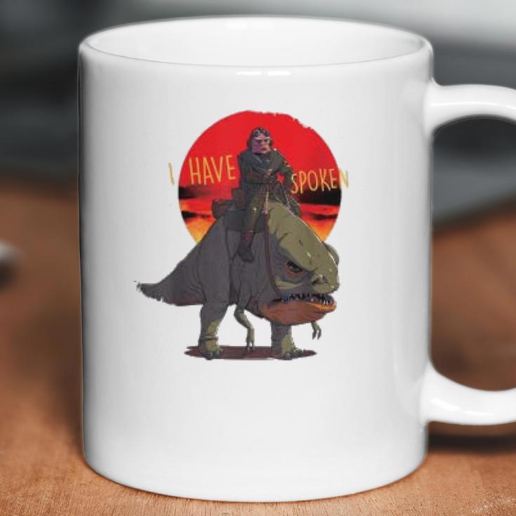 The Mandalorian Kuiil Blurrg I Have Spoken Coffee Mug