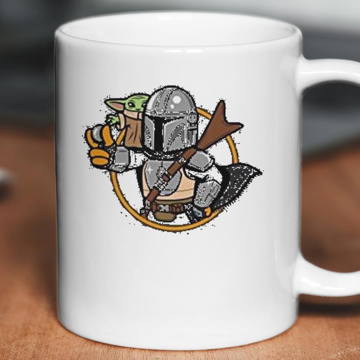 Mandalorian Vault Mando And Child Coffee Mug