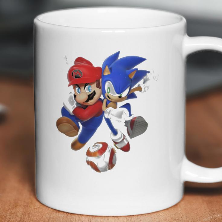 Mario And Sonic Rio Coffee Mug