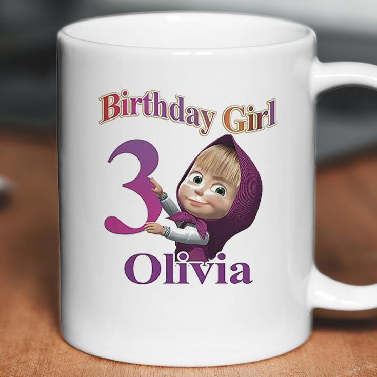 Masha And Bear Birthday Masha And Bear Family Birthday Masha Birthday Masha Party Masha And Bear Party Coffee Mug