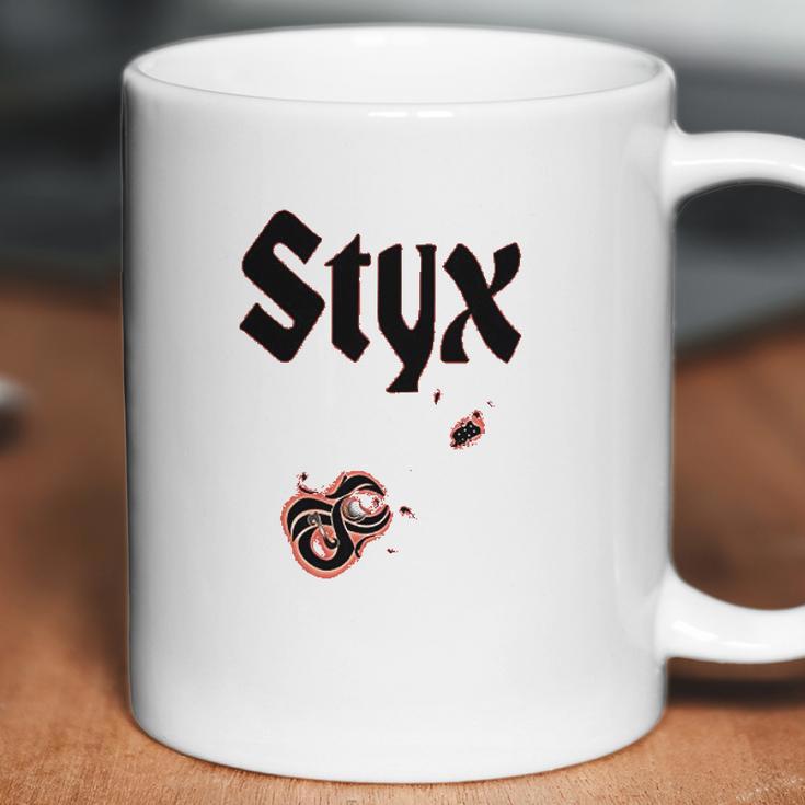 Men Styx Logo Custom Retro Royalblue Coffee Mug