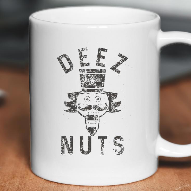 Mens Deez Nuts Funny Christmas Graphic For Guys Coffee Mug