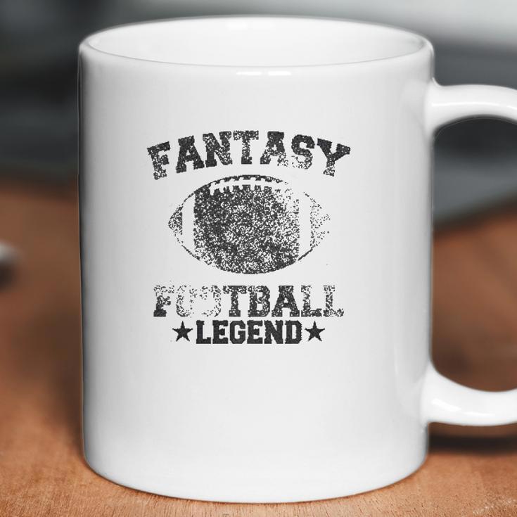 Mens Fantasy Football Legend Funny Season Novelty Graphic Dad Gameday Coffee Mug