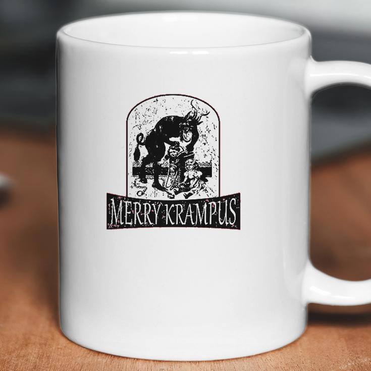 Merry Krampus Christmas Demon Coffee Mug