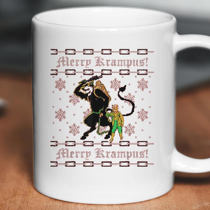 Merry Krampus Funny Ugly Christmas Coffee Mug