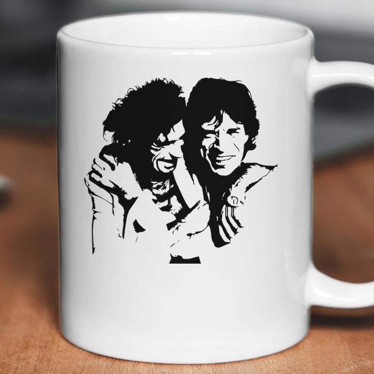 Mick Jagger And Keith Richards Coffee Mug