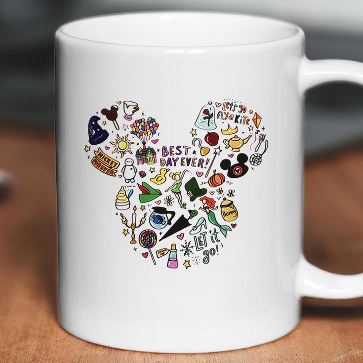 Mickey Mouse Head Best Day Ever Coffee Mug