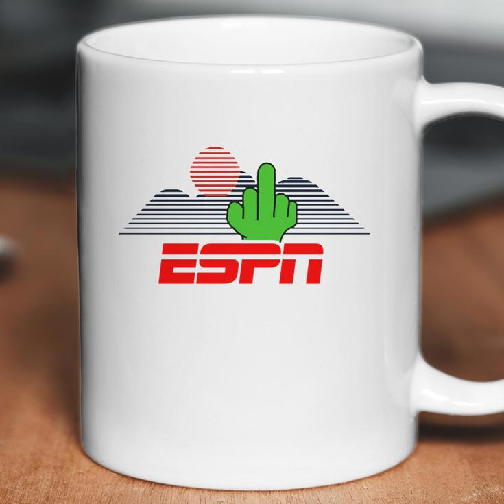 Middle Finger To Espn Coffee Mug