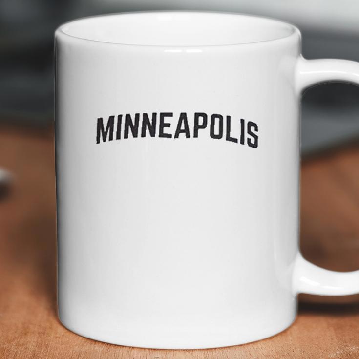 Minneapolis Classic Retro City Grey Style Minnesota Nice St Paul Men Women Coffee Mug