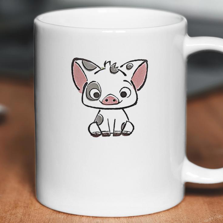 Moana Pua The Pig Girls Cute At Front Coffee Mug