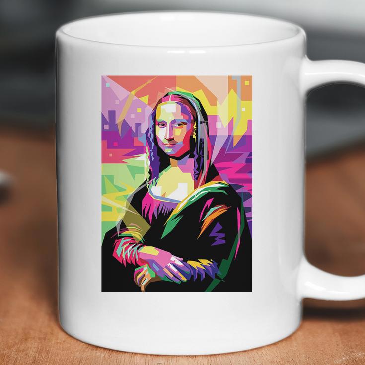 Mona Lisa Pop Art Coffee Mug