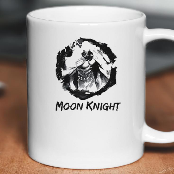 Moon Knight Black And White Coffee Mug