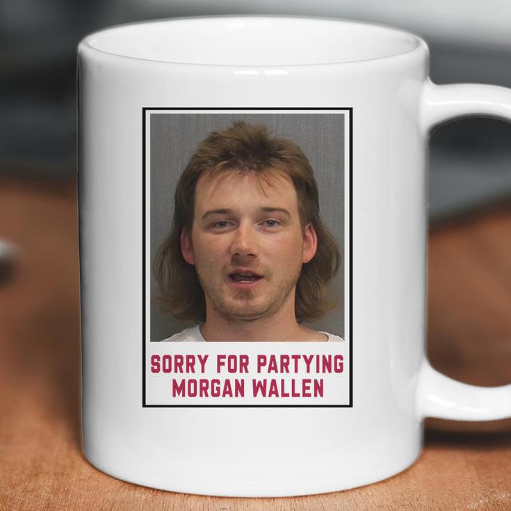 Morgan Wallen Sorry For Partying Coffee Mug