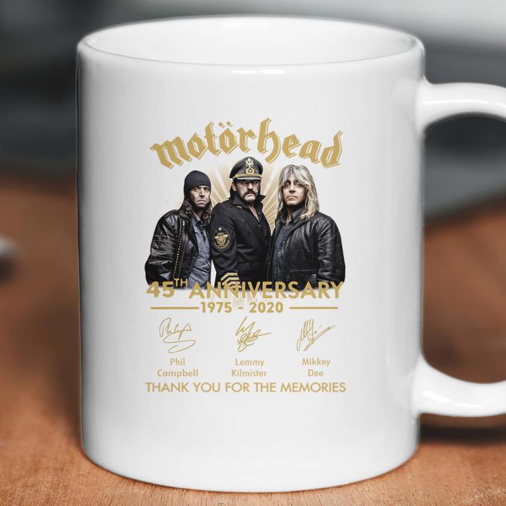 Motorhead 45Th Anniversary 1975-2020 Signatures Shirt Coffee Mug