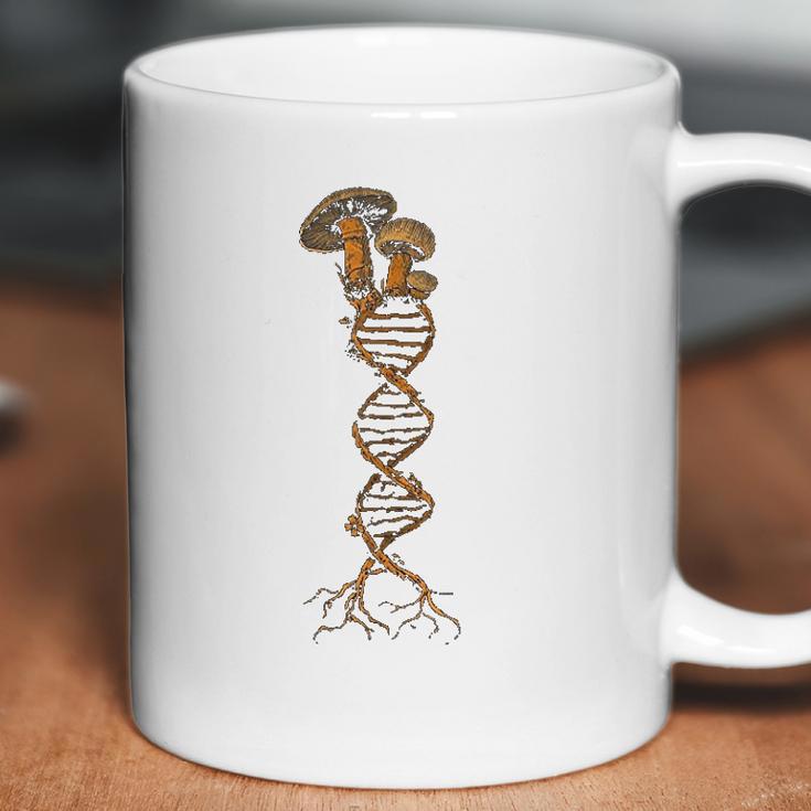 Mushroom Dna Mycology Shroom Hunter Fungi Foraging Mushrooms Coffee Mug