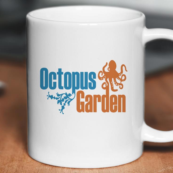 Navy Octopus Garden Womens S Coffee Mug