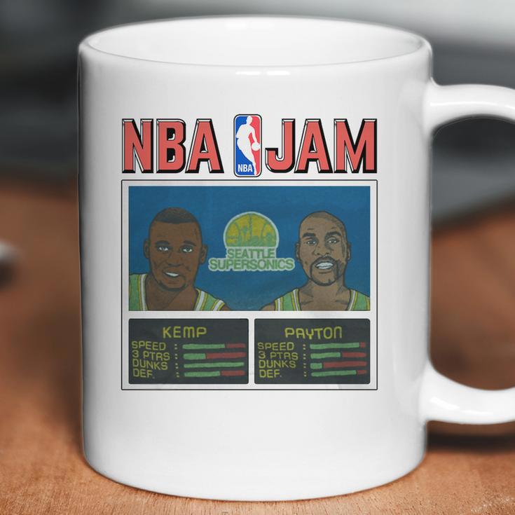 Nba-Jam-Seattle-Supersonics---Pine-L Coffee Mug