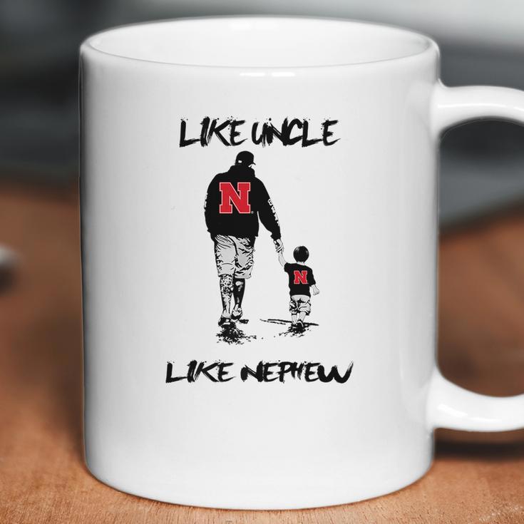 Nebraska Cornhuskers Like Uncle Like Nephew Coffee Mug