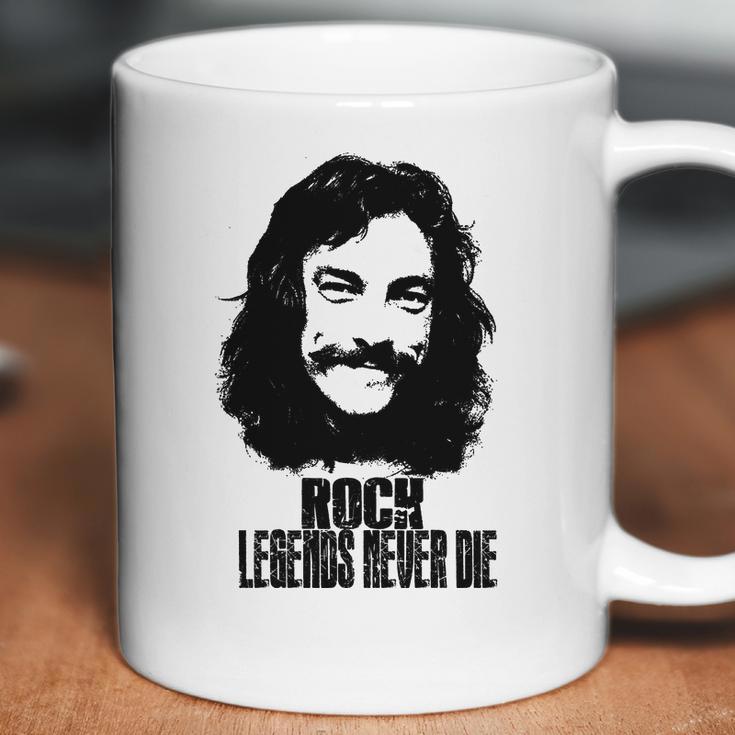 Neil Peart Rock Legends Never Die Coffee Mug