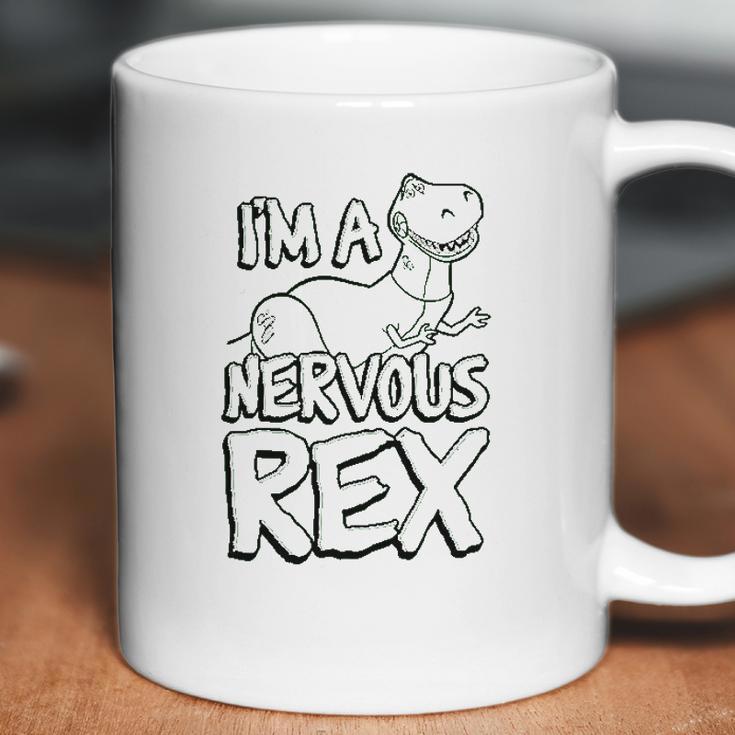 Nervous Rex Coffee Mug